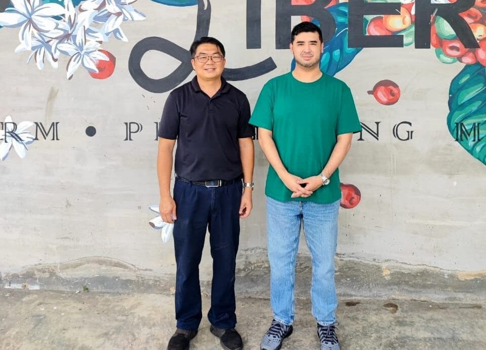 Royal Visit to MY LIBERICA Farm